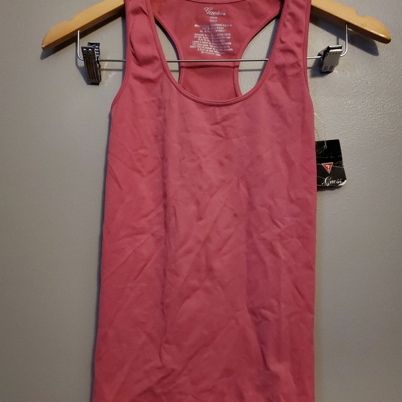GUESS Pink Workout Tank - Size XS/S - NWT - Picture 1 of 8